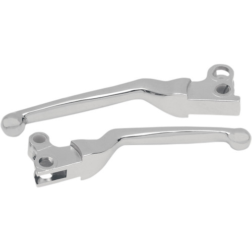 Drag Specialties - Chrome Clutch/Brake Lever Set