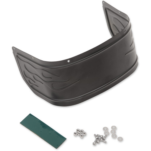 Drag Specialties - Fender Skirt - Front - Satin Black