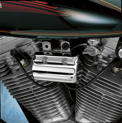 Drag Specialties Coil Cover - Chrome - Harley Davidson