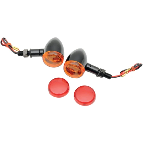 Drag Specialties - Mini-Duece Marker Light Kit - Amber/Red