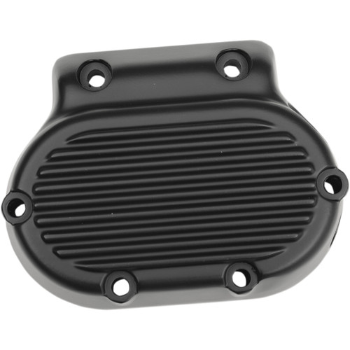 Drag Specialties - Transmission Side Cover - Black - '87-'06 Harley-Davidson