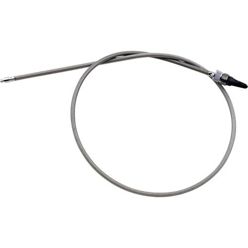 Motion PRO #66-0135 - Armor Coat Braided Stainless Steel Speedometer Cable for Harley-Davidson - 46"