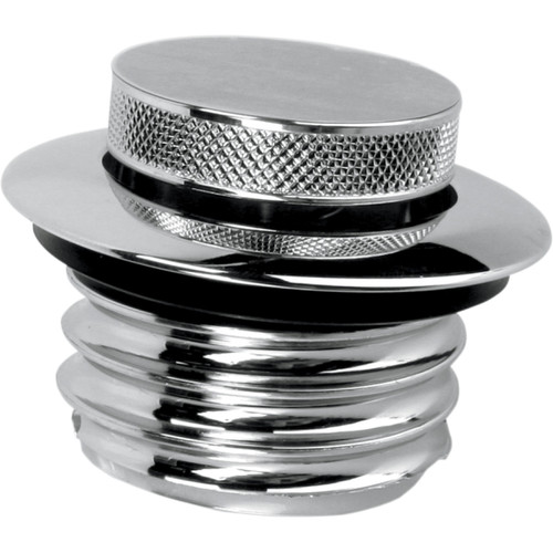 Drag Specialties - Gas Cap - Non-Vented Pop-Up - Chrome