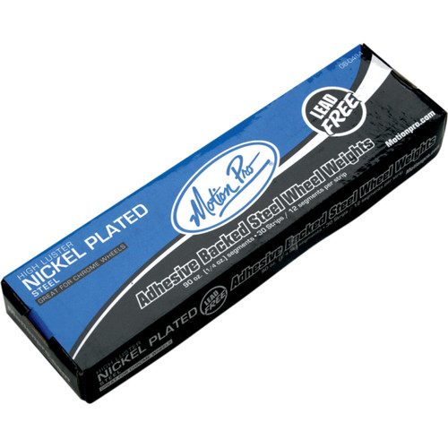 Motion PRO #08-0484 - Wheel Weights - Adhesive Stick-On - Nickel - 1/4 oz - 360 Pack