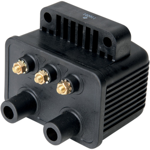 Drag Specialties - Single-Fire Ignition Coil - Black - Harley-Davidson