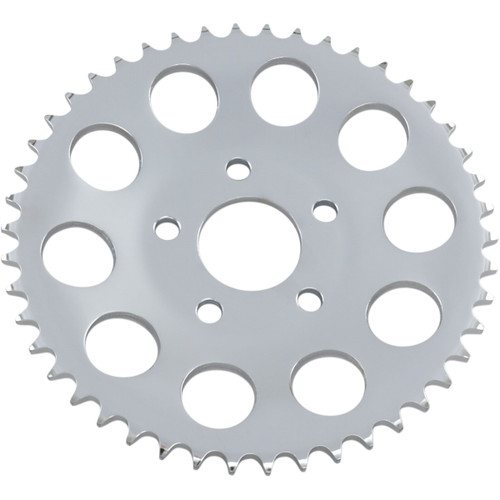 Drag Specialties - Rear Sprocket - Chrome - Dished - 46 Tooth