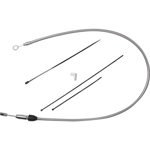 Drag Specialties - Quick Connect Clutch Cable - Upper - 36" - Stainless Steel