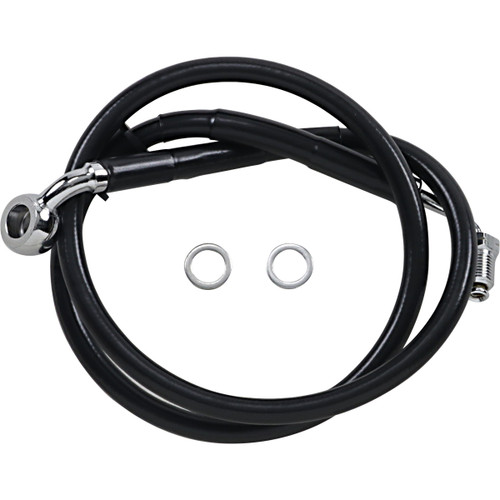 Drag Specialties - Brake Line - +8" - Black - '18-'21 Softail