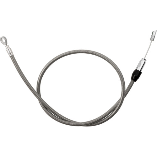 Drag Specialties - Quick Connect Clutch Cable - Upper - 46" - Stainless Steel