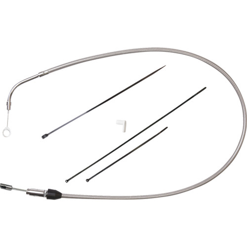 Drag Specialties - Quick Connect Clutch Cable - Upper - 41" - Stainless Steel