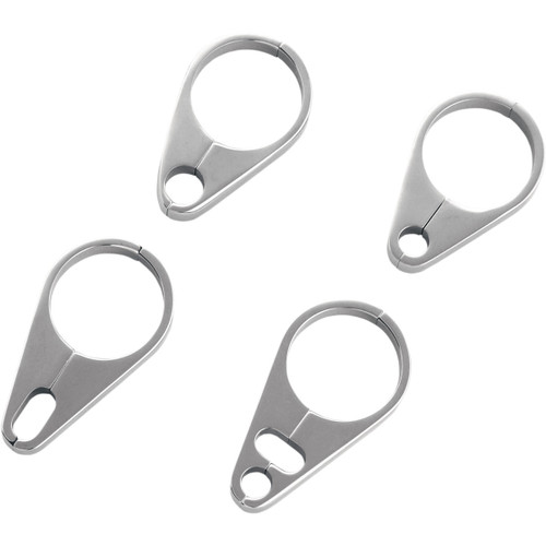 Wild 1 #WO832 - Billet Cable Guide - 1-1/4" - Throttle/Idle - Chrome