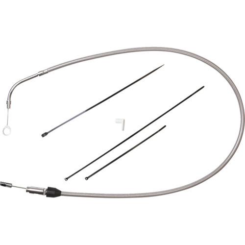 Drag Specialties - Quick Connect Clutch Cable - Upper - 47" - Stainless Steel