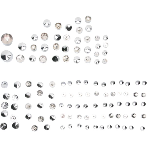 Drag Specialties - Bolt Cover Kit - Deluxe/Engine - Chrome - '09-'10 Touring
