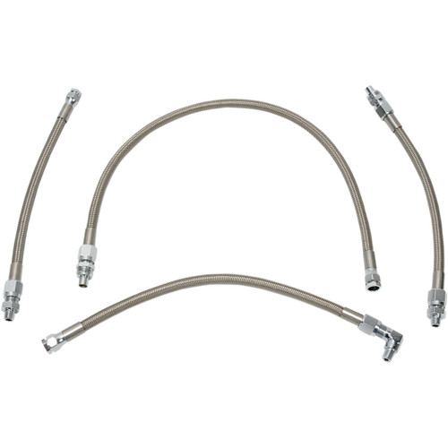 Drag Specialties - Oil Line Kit - Stainless Steel - Softail