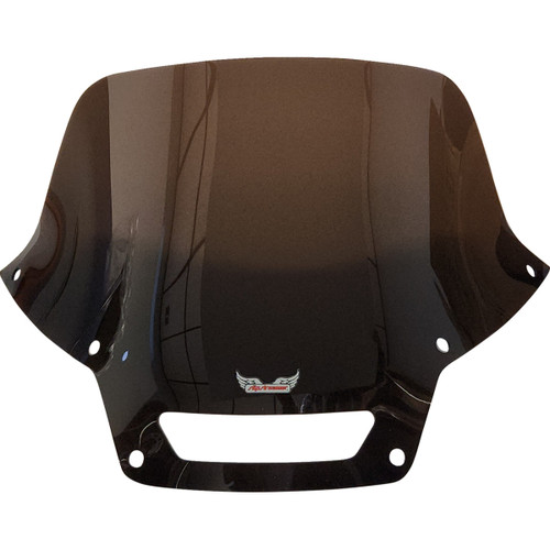 Slipstreamer #S-231+2DS - Windshield - Dark Smoke - FXLRST - +2" Over Stock