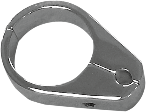 Cable Clamp - Single Throttle/Idle - 1-1/2" - Chrome