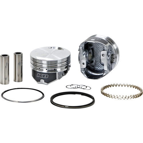 KB Performance #KB295.STD - Piston Kit - 3.498" Standard - 9.0:1 CR - XL1200