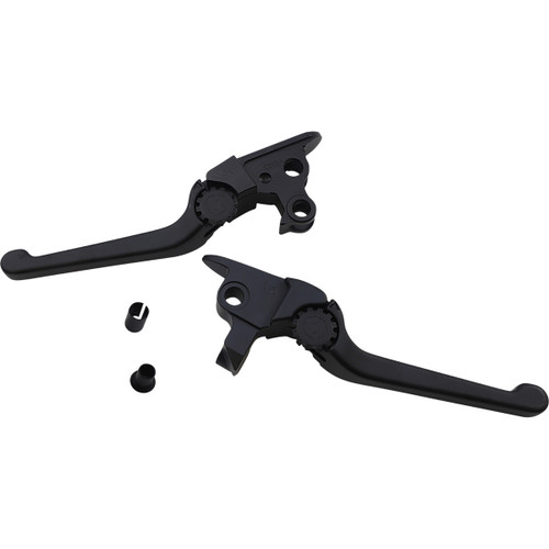 PSR #12-00666-22 - Anthem Adjustable Lever Set for Harley Models - Black