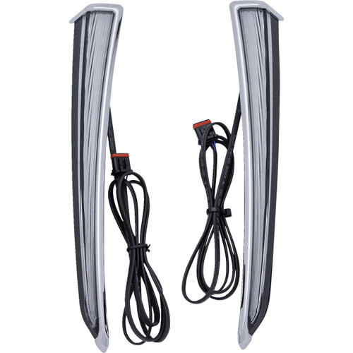 Ciro #45800 - Lower Fairing Lights - Chrome