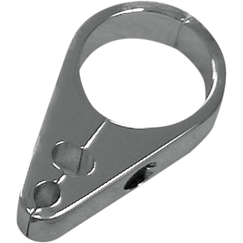 Drag Specialties - Cable Clamp - Throttle/Idle/Brake - 1" - Chrome
