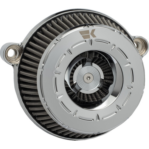 Khrome Werks #250215 - Instigator Air Cleaner - Tracer - Chrome - Twin Cam