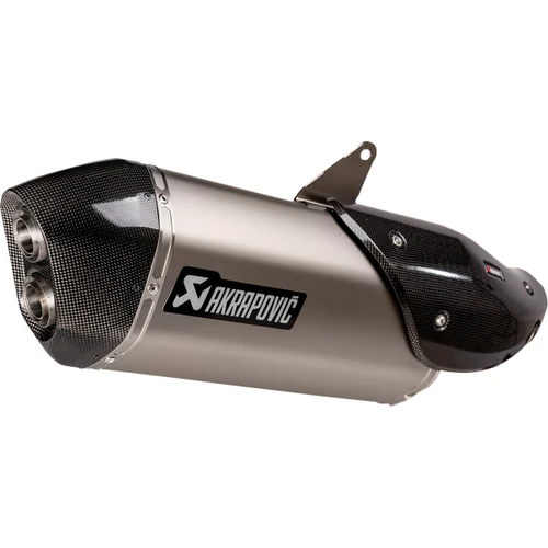 Akrapovic #S-HD12SO1-HAFT - Slip-On Line Muffler - Titanium