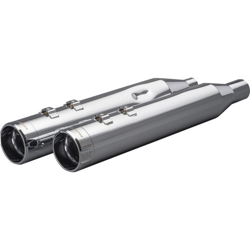 Khrome Werks #202975 - 4-1/2" HP-Plus® Slip-On Mufflers - Chrome Klassic Tip