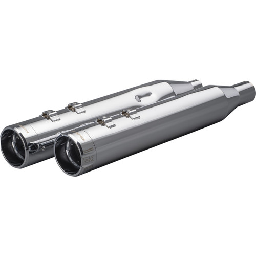 Khrome Werks #202925 - 4-1/2" HP-Plus® Slip-On Mufflers - Chrome Klassic Tip
