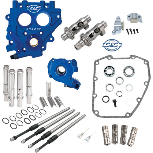 S&S Cycle #330-0543 - Cam Chest with Plate Kit - 585CE - Easy Start Cams - Twin Cam