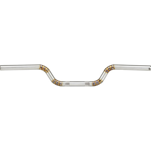 Arlen Ness #520-044 - Handlebar - MX Moto - Welded Raw Stainless Steel