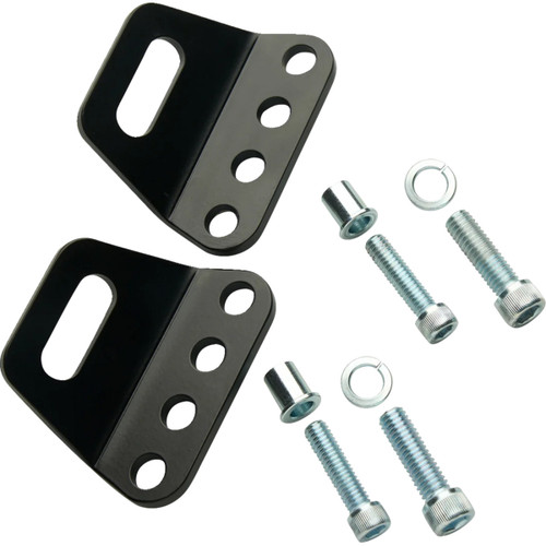 Ciro #66051 - Tie-Down Brackets - Rear - Black