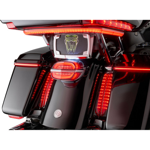 Ciro #40902 - Taillight - Smoke Lens - with License Plate Light