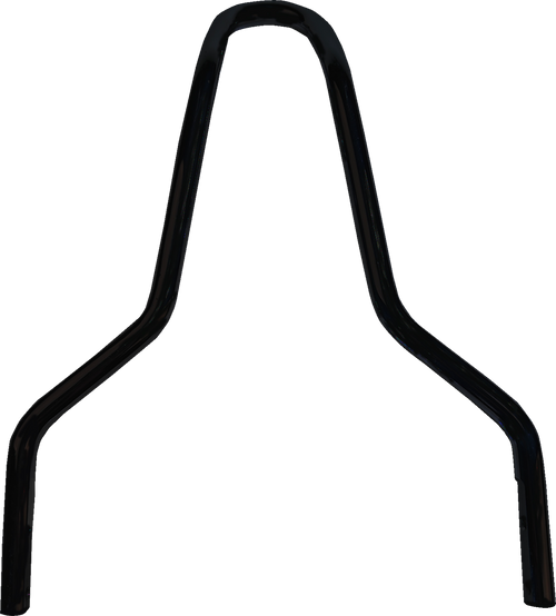 Drag Specialties Round Sissy Bar - Black - 11"H