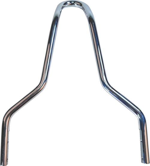 Drag Specialties #X08-0042CR - Round Tapered Sissy Bar - Chrome - 11"H x 11"W