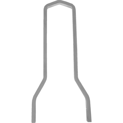 Drag Specialties - Square Sissy Bar - Chrome - 15.14" H x 8.25" W