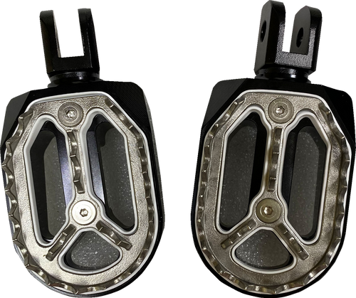 Drag Specialties Qualifier Foot Pegs - Black - Driver