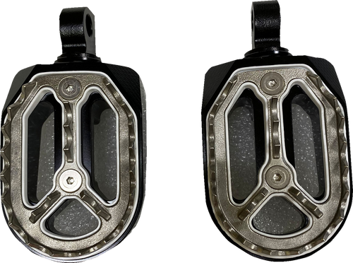 Drag Specialties Qualifier Foot Pegs - Black - HD