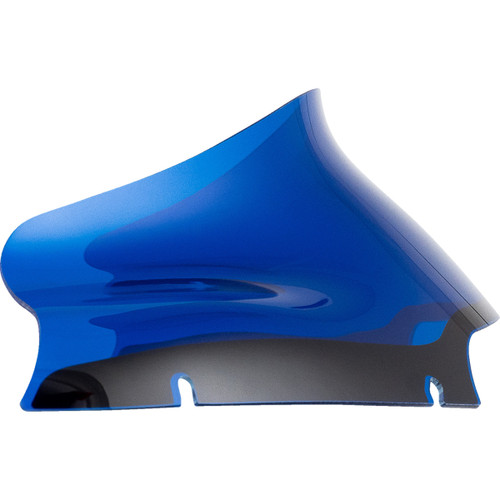 Klock Werks #KWW-01-0665 - Kolor Flare® Windshield - 6" - Blue - '15-'25 FLTR