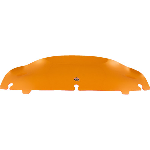 Klock Werks #KWW-01-0675 - Kolor Flare® Windshield - 4" - Orange - '14-'25 FLH/FLHT/FLHX