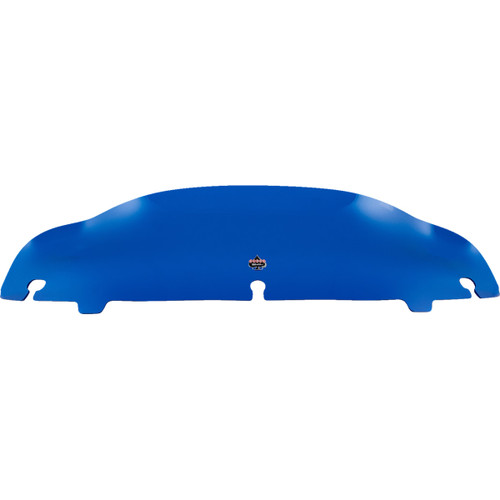 Klock Werks #KWW-01-0679 - Kolor Flare® Windshield - 4" - Blue - '14-'25 FLH/FLHT/FLHX