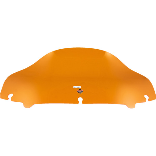 Klock Werks #KWW-01-0682 - Kolor Flare® Windshield - 6-1/2" - Orange - '14-'25 FLH/FLHT/FLHX