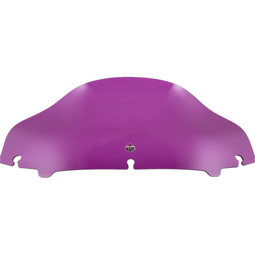Klock Werks #KWW-01-0687 - Kolor Flare® Windshield - 6-1/2" - Purple - '14-'25 FLH/FLHT/FLHX