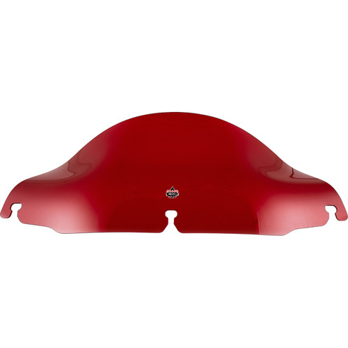 Klock Werks #KWW-01-0697 - Kolor Flare® Windshield - 6-1/2" - Red - '96-'13 FLHT/FLHX