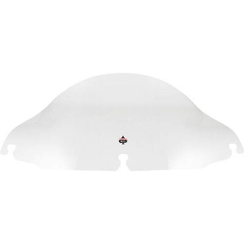 Klock Werks #KWW-01-0701 - Flare® Windshield - 6-1/2" - Clear - '96-'13 FLH