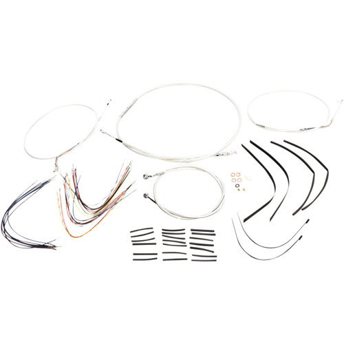 Magnum Shielding #387652 - Sterling Chromite II® Designer Handlebar Installation Kit - 15"-17" - '07-'13 Sportster