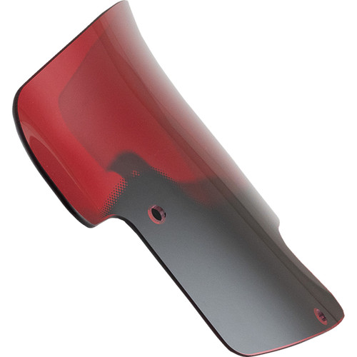 Klock Werks #KWW-04-0622 - Kolor Flare™ Windshield - 8" - Red - Indian