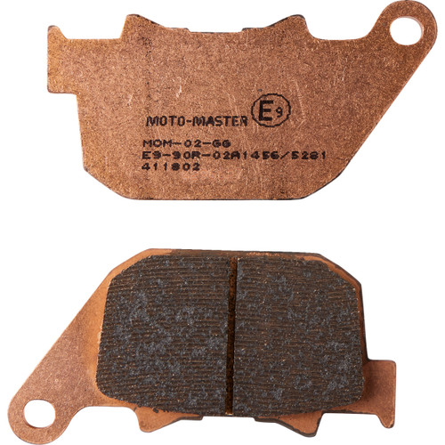 Moto-master #411802-PU - Brake Pads - Sintered Series