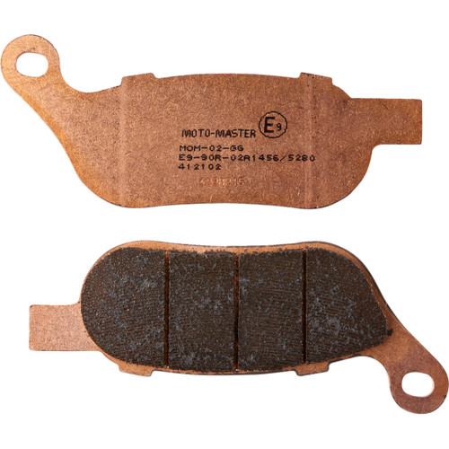 Moto-master #412102-PU - Brake Pads - Sintered Series