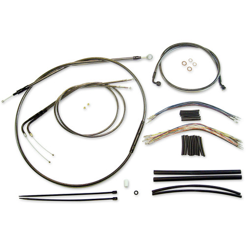 Magnum Shielding #487812 - Black Pearl™ Upper Handlebar Installation Kit - 15"-17" - '16-'17 FXSB
