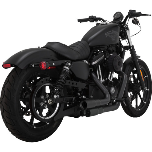 Vance & Hines #46884 - Mini Grenades Exhaust System - Matte Black